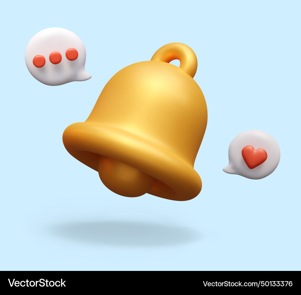 Concept of message notification comment user Concept of message notification comment user Vector Image