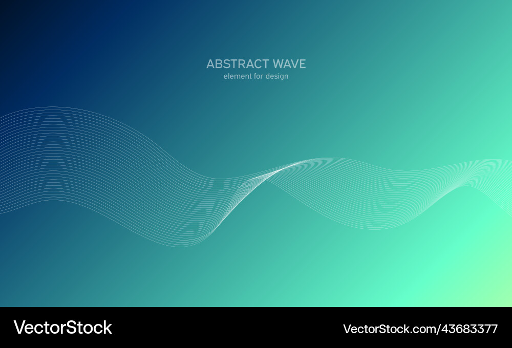 Abstract wave element for design digital Abstract wave element for design digital vector image