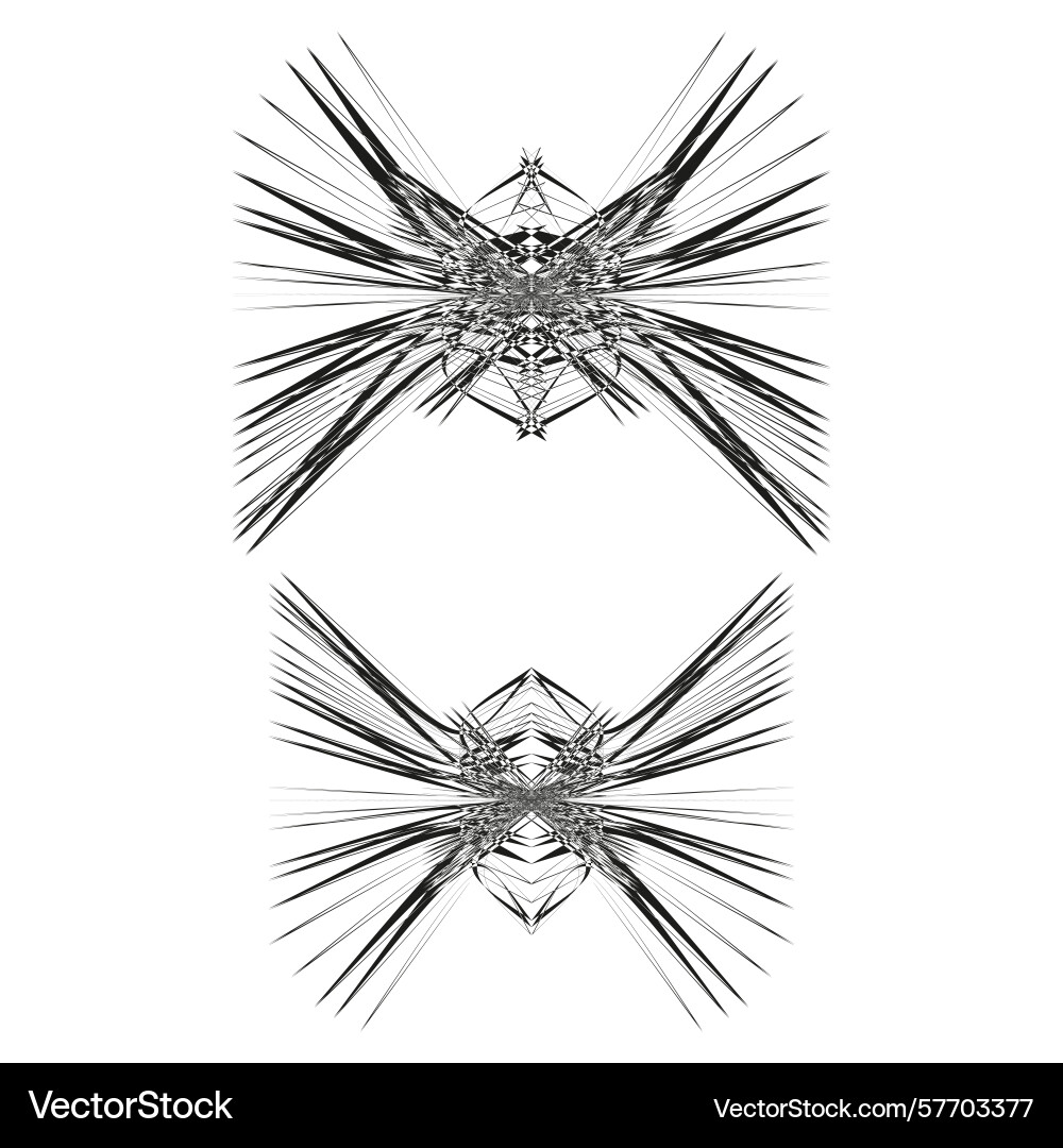 Crossed line pattern gray intersection design Crossed line pattern gray intersection design vector image