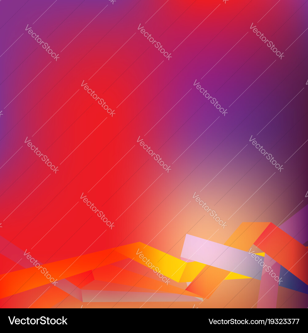 Gradient background template vector image