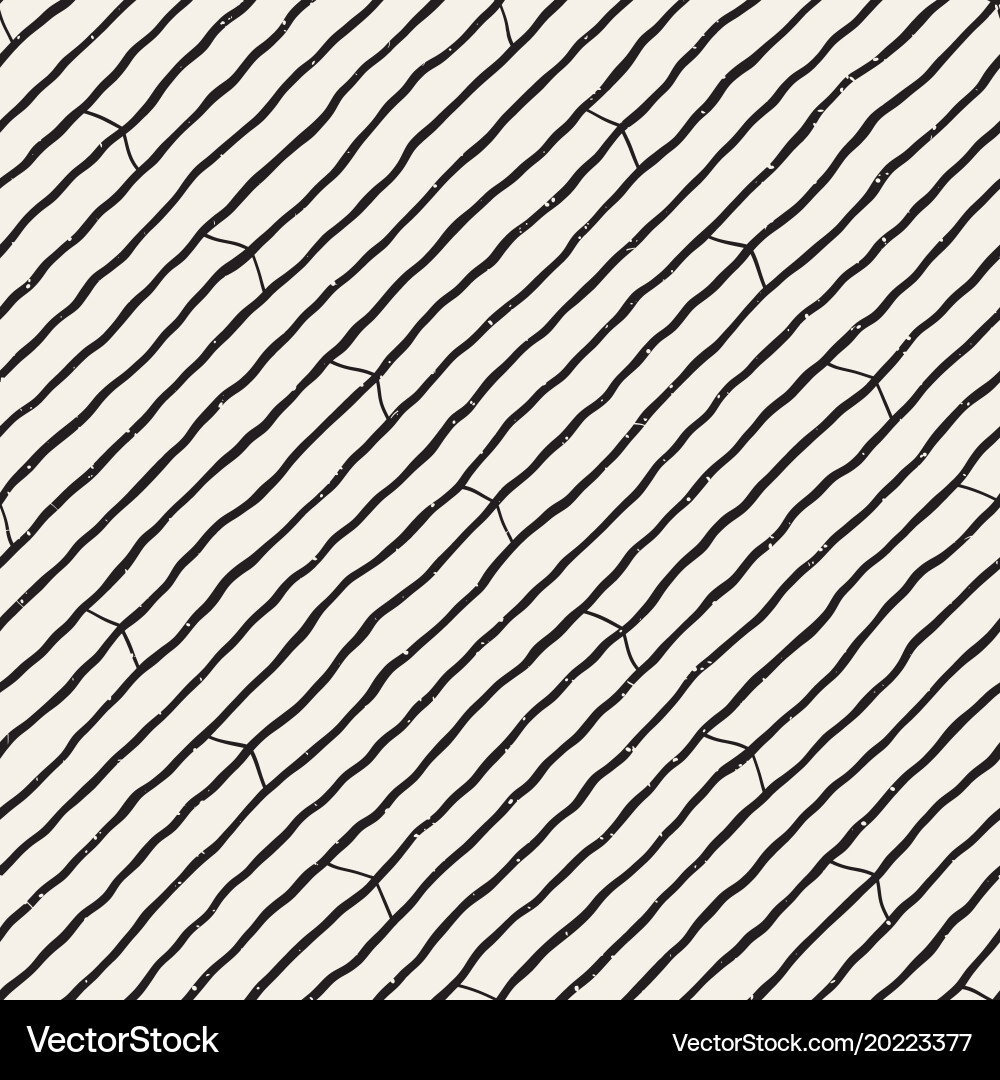 Hand drawn style seamless pattern abstract vector image