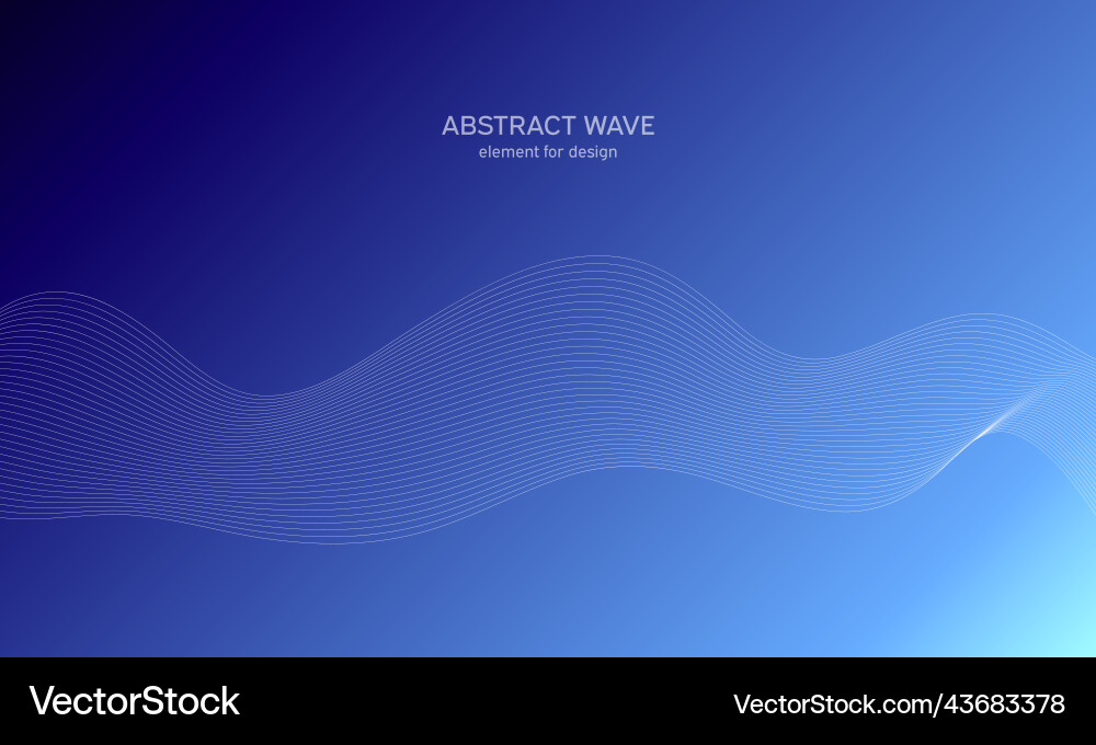 Abstract wave element for design digital Abstract wave element for design digital vector image