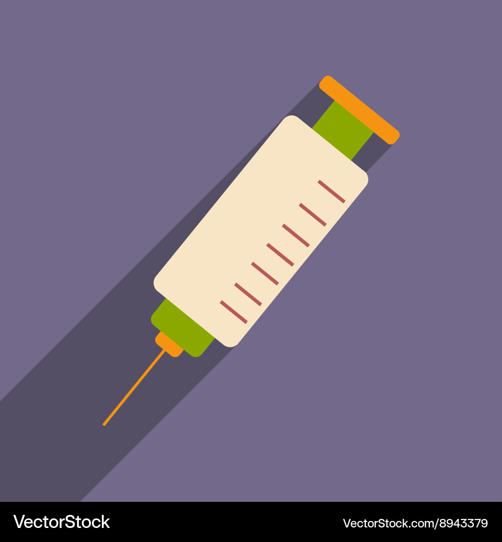 Flat with shadow icon and mobile application Vector Image