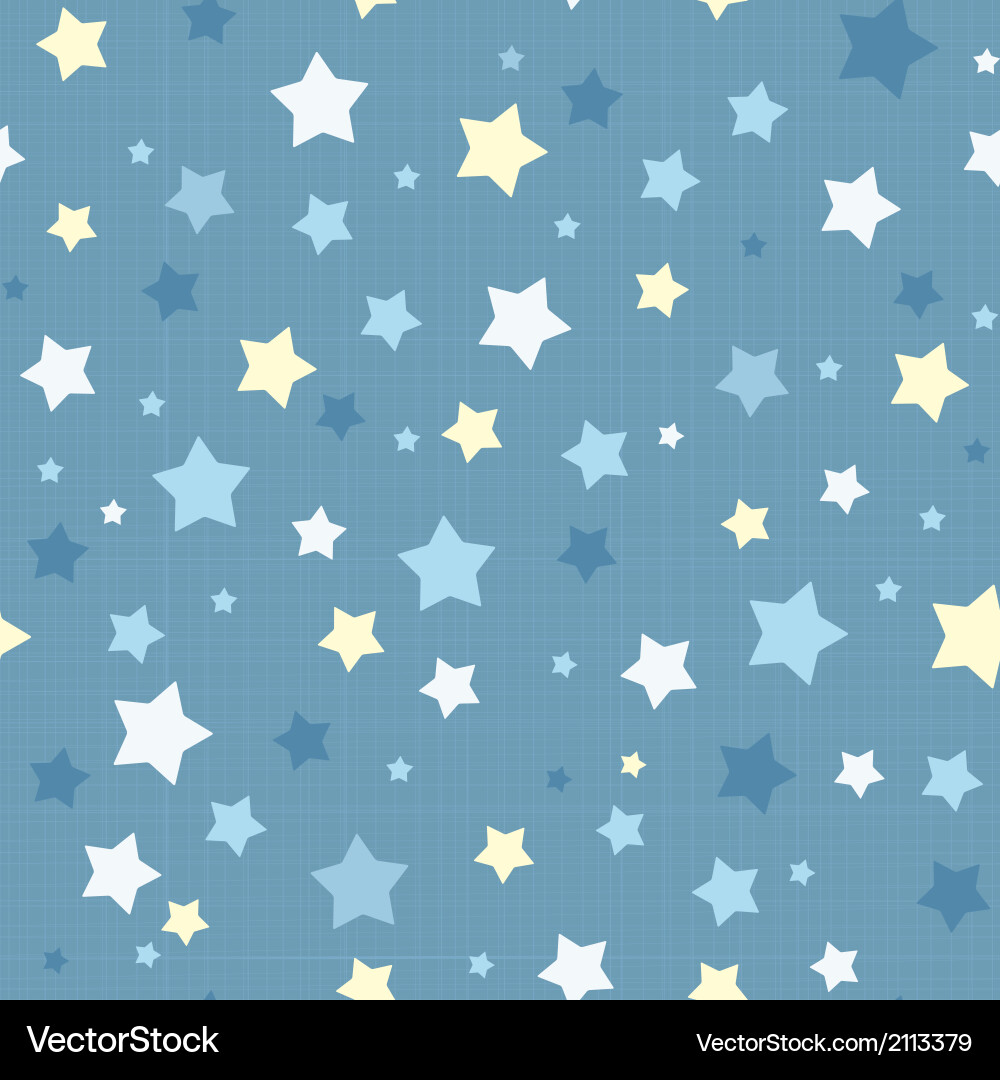 Stars Seamless Pattern Royalty Free Vector Image