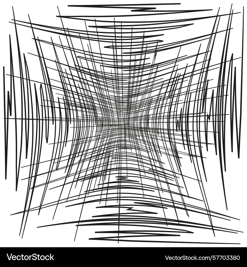 Abstract grid pattern distorted line texture Abstract grid pattern distorted line texture vector image