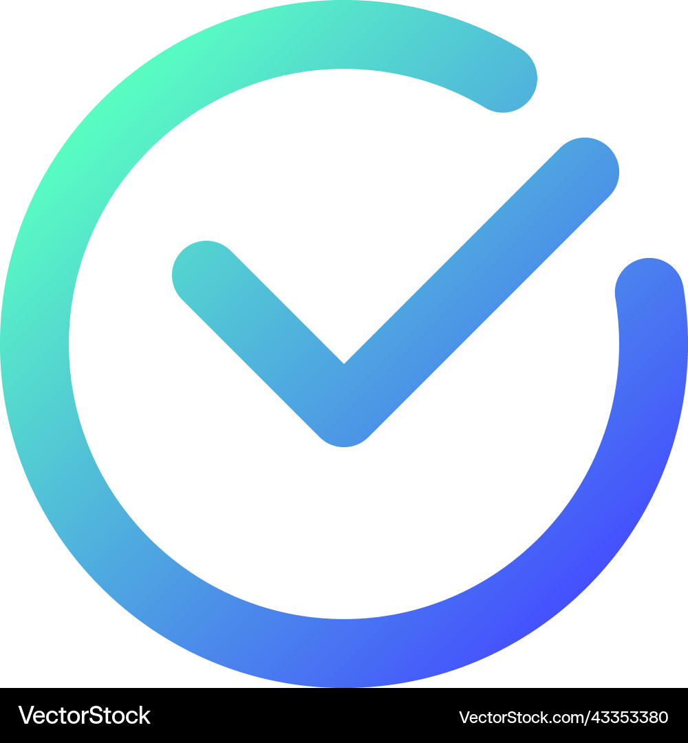 Akzeptieren Taste Pixel perfekte Steigung linear ui Akzeptieren Taste Pixel perfekte Steigung linear ui vektorbild