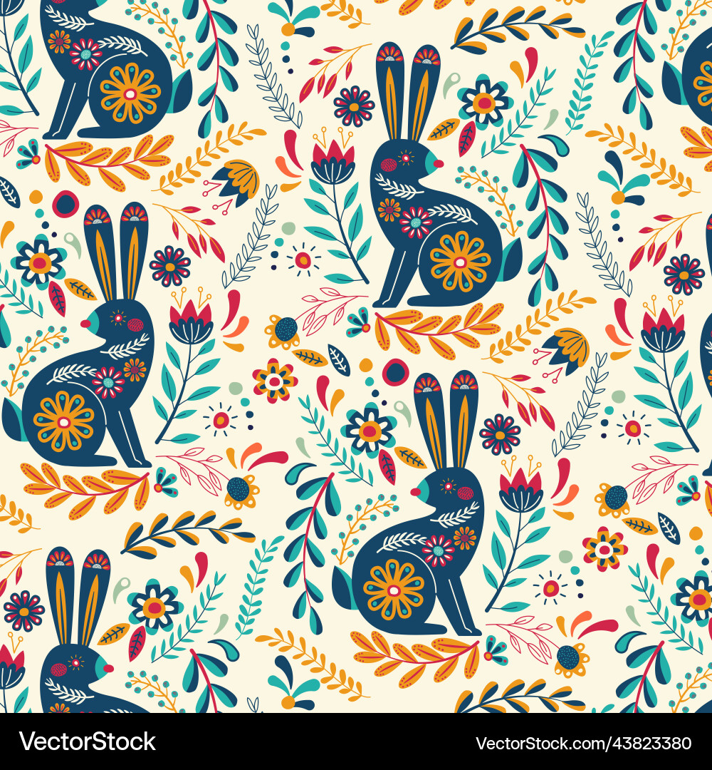 Flat design nordic pattern Flat design nordic pattern Vector Image