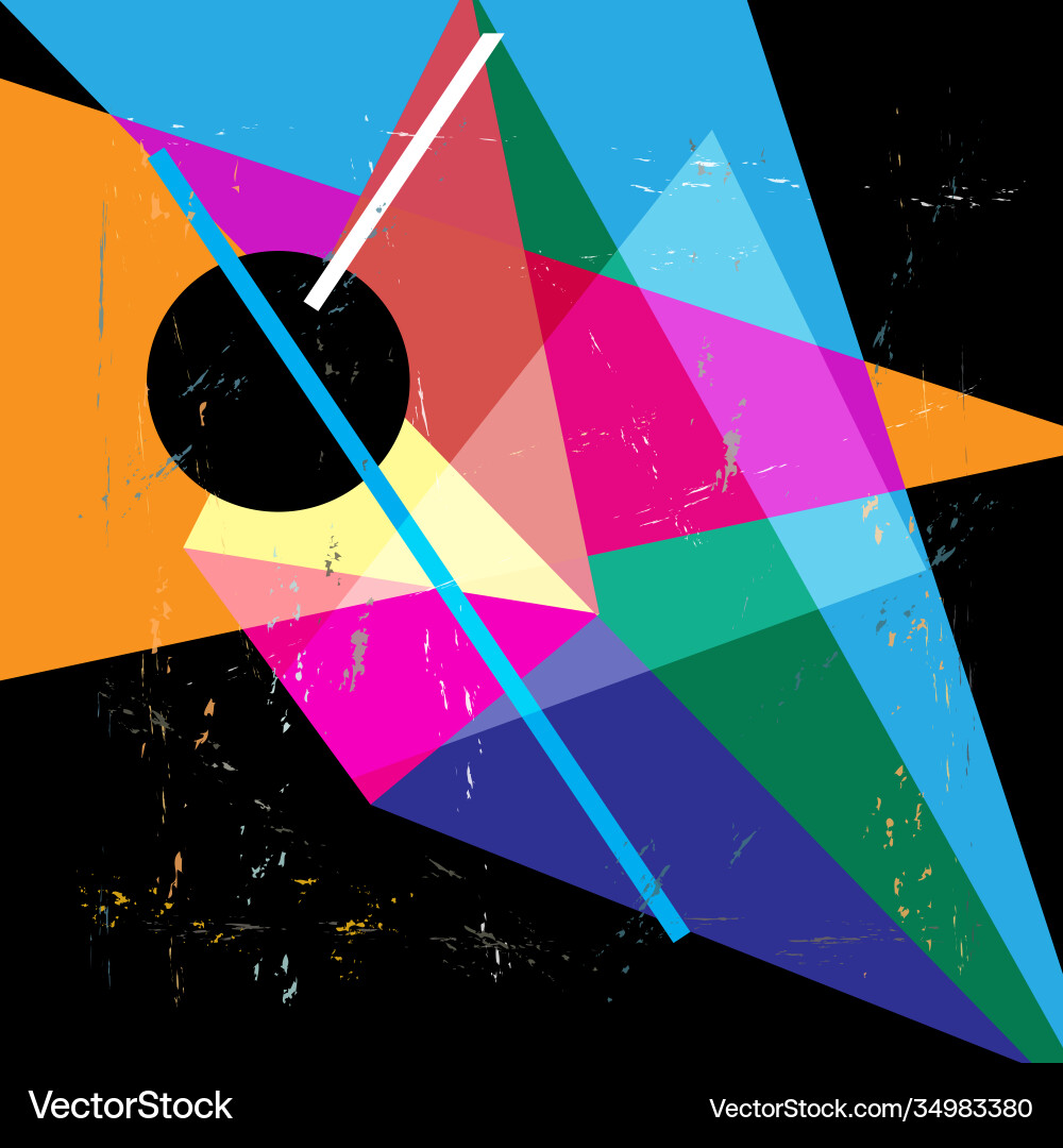 Multicolored abstraction Multicolored abstraction vector image