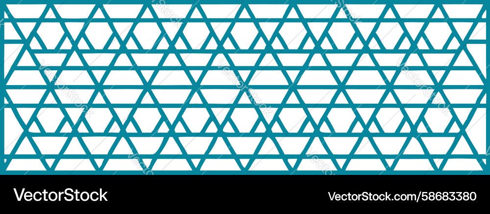 Triangular Geometric Pattern Vector Image