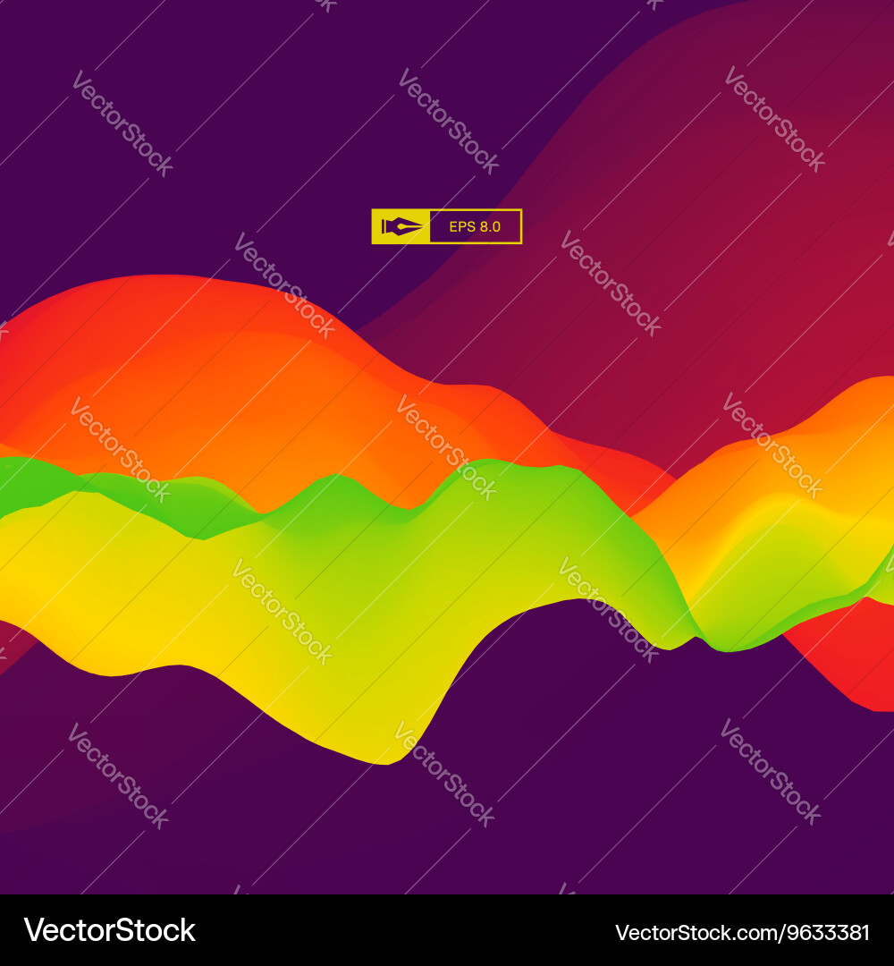 3d abstract background dynamic motion effect vector image
