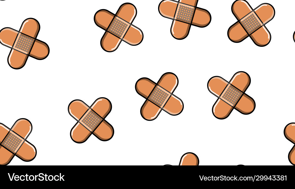 Seamless pattern texture endless repetitive vector image