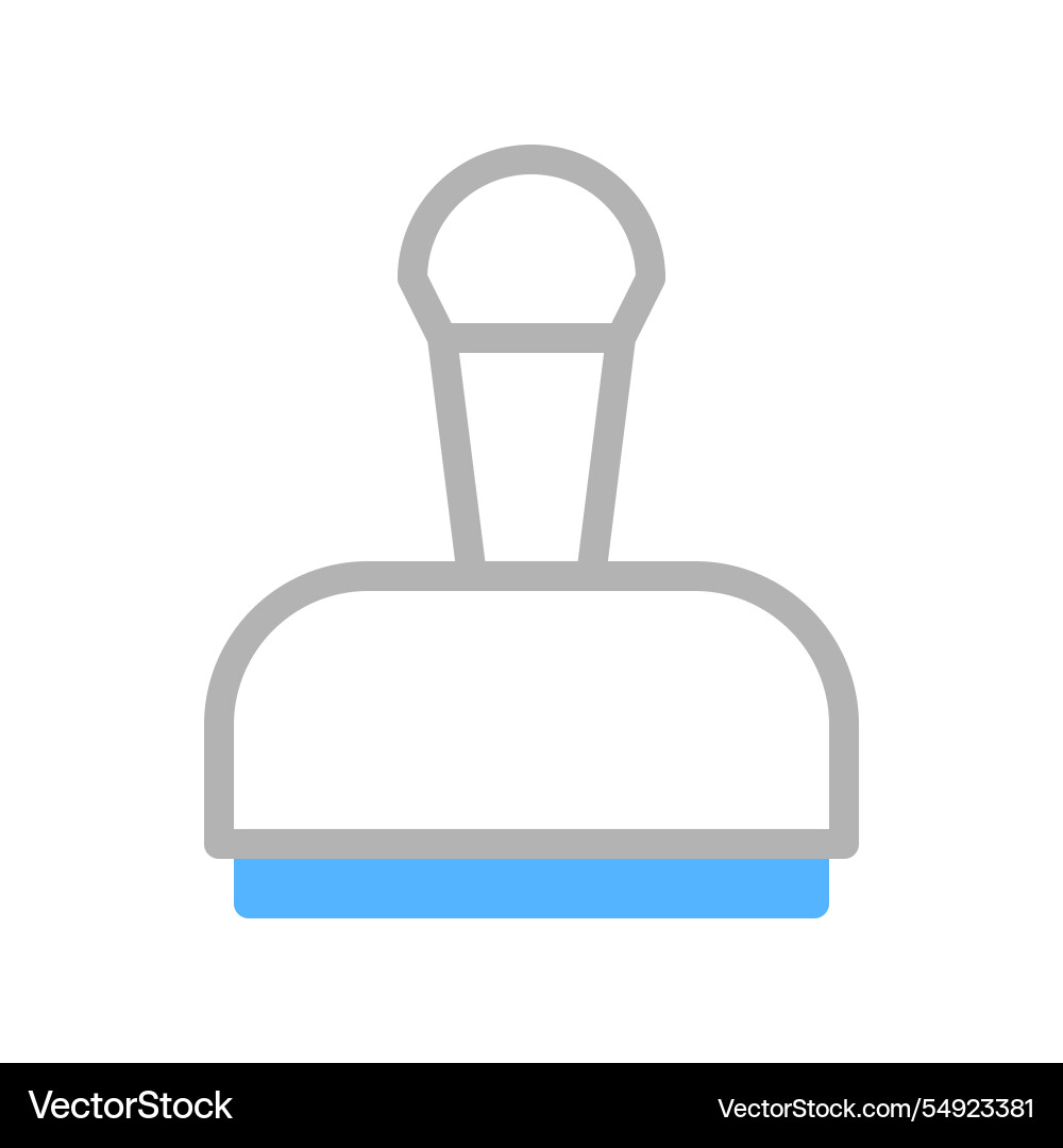 Stamp icon concept of authentication validation Vector Image