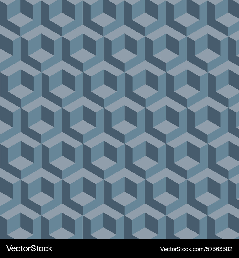 Abstract cube background vector image