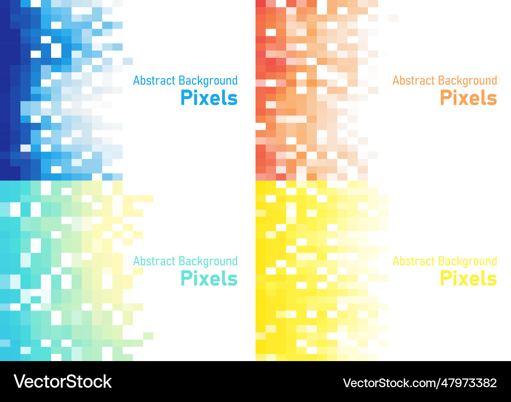 Abstract pixels disintegrate pattern geometric Abstract pixels disintegrate pattern geometric vector image