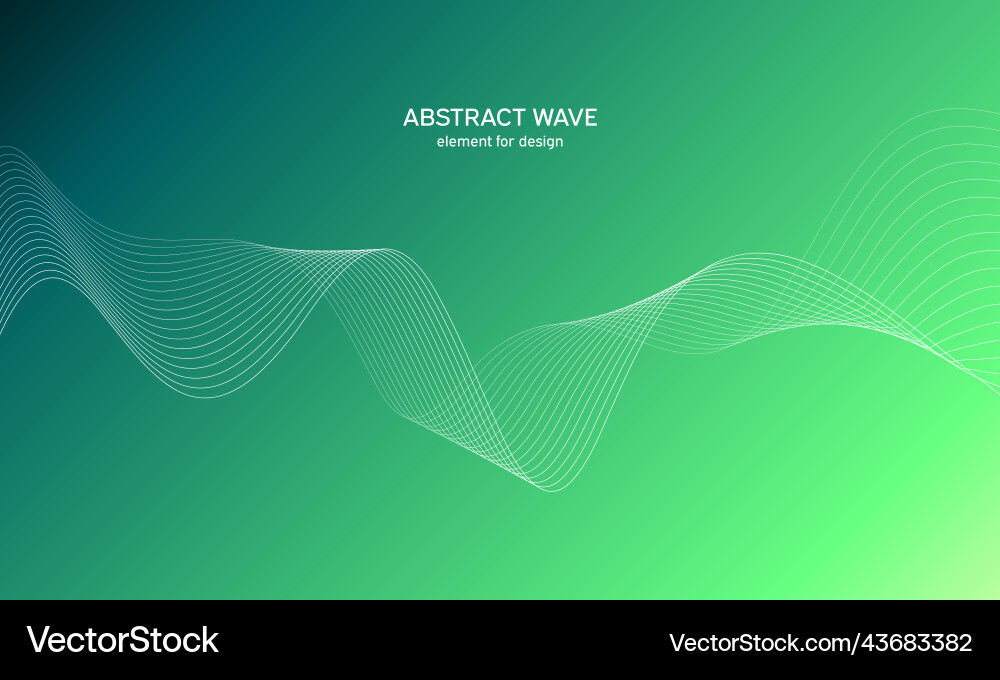 Abstract wave element for design digital Abstract wave element for design digital vector image