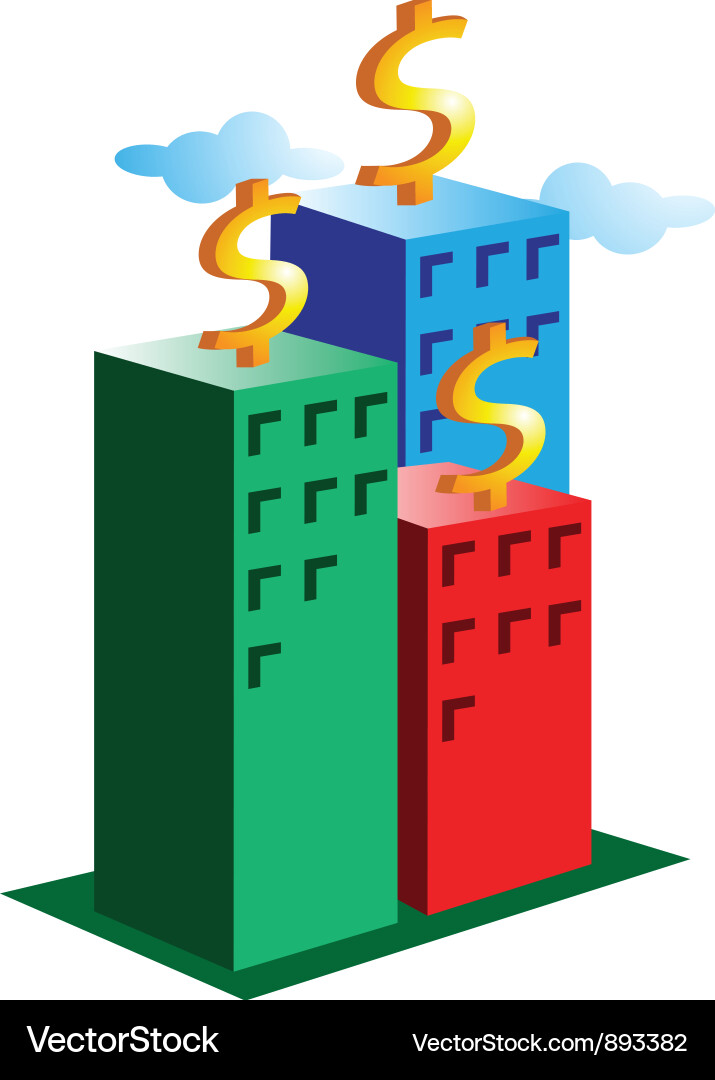 Building graph vector image