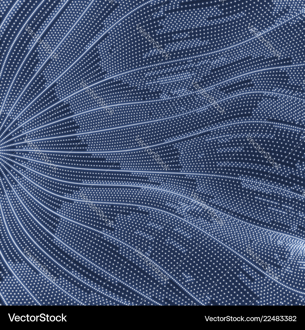 Dynamic Particle 3D Texture vector image