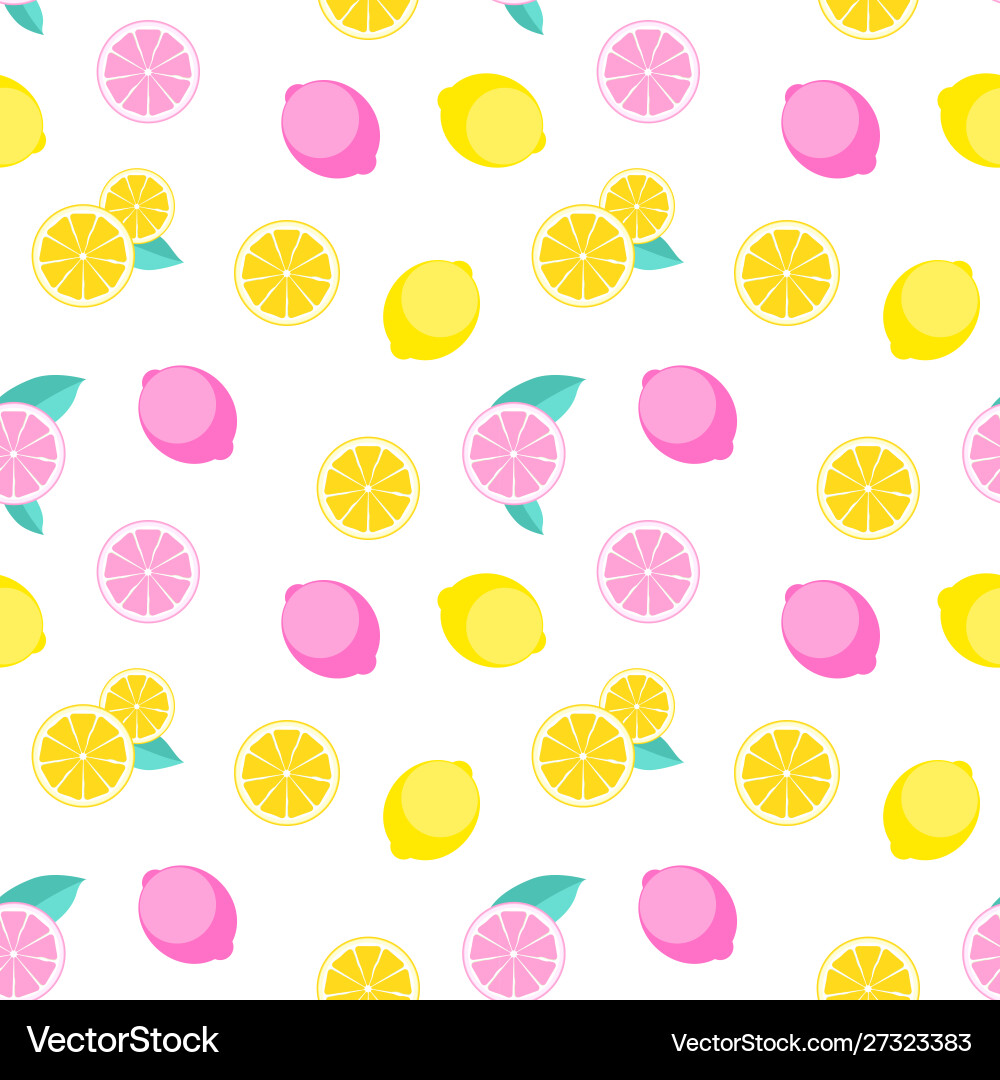 Abstract lemon seamless pattern background Abstract lemon seamless pattern background vector image
