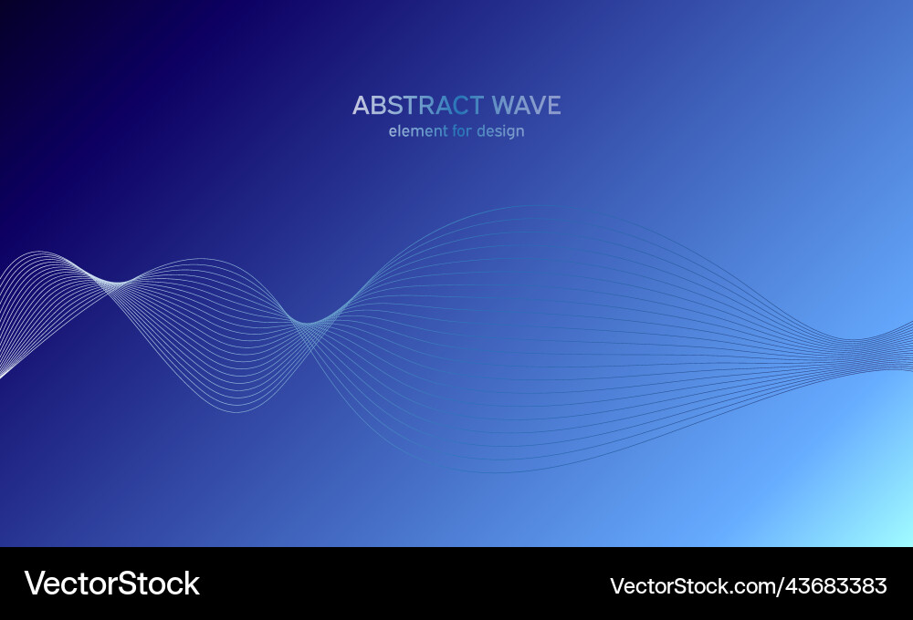 Abstract wave element for design digital Abstract wave element for design digital vector image