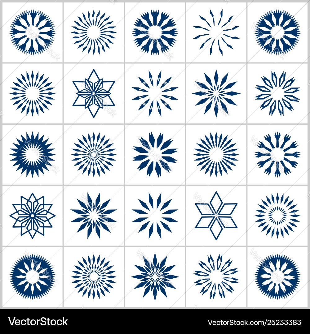 Design elements set Design elements set vector image