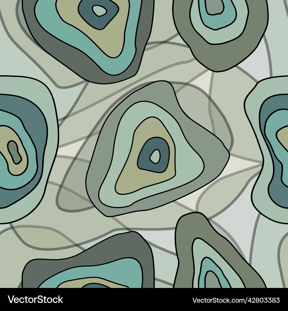 Simple geometric seamless pattern with abstract Vector Image