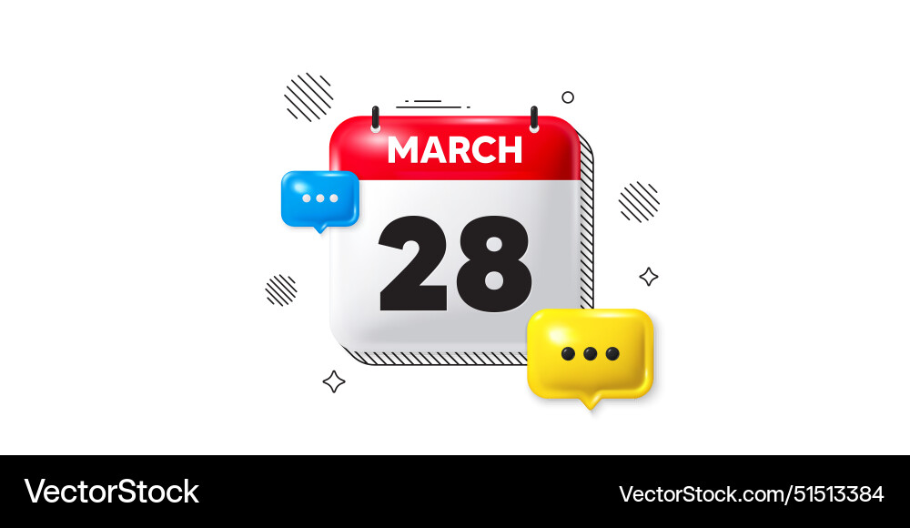 28th day of the month icon event schedule date 28th day of the month icon event schedule date Vector Image