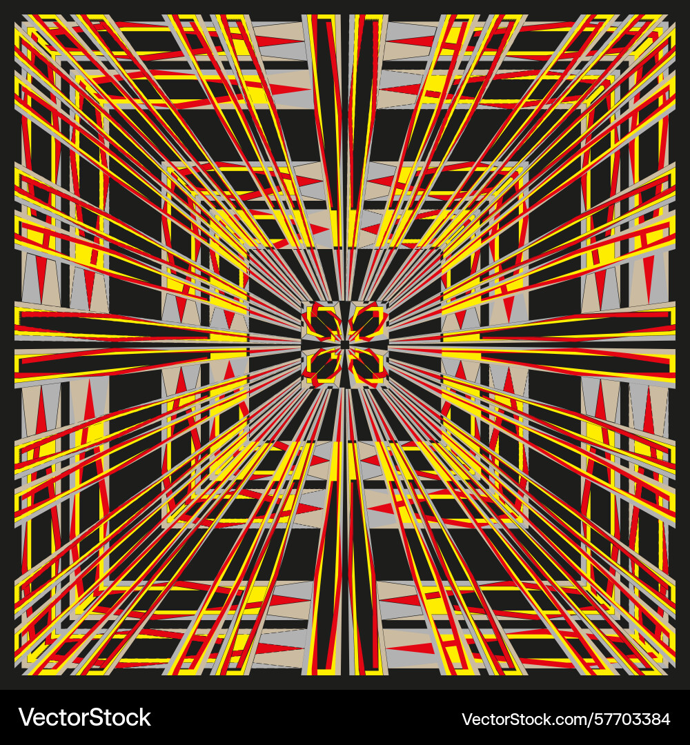 Abstract fractal pattern concentric shape artwork Abstract fractal pattern concentric shape artwork vector image