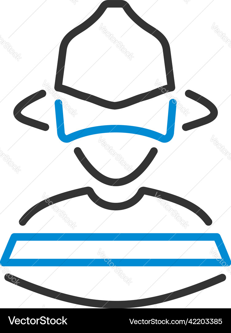 Fireman icon Royalty Free Vector Image - VectorStock