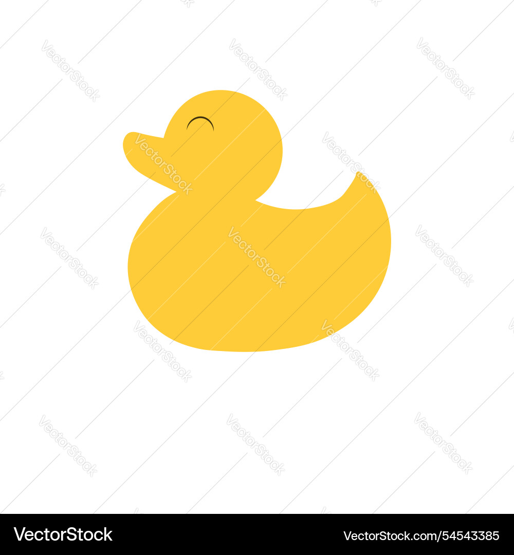 Image of abstract duck for decoration and design Image of abstract duck for decoration and design vector image