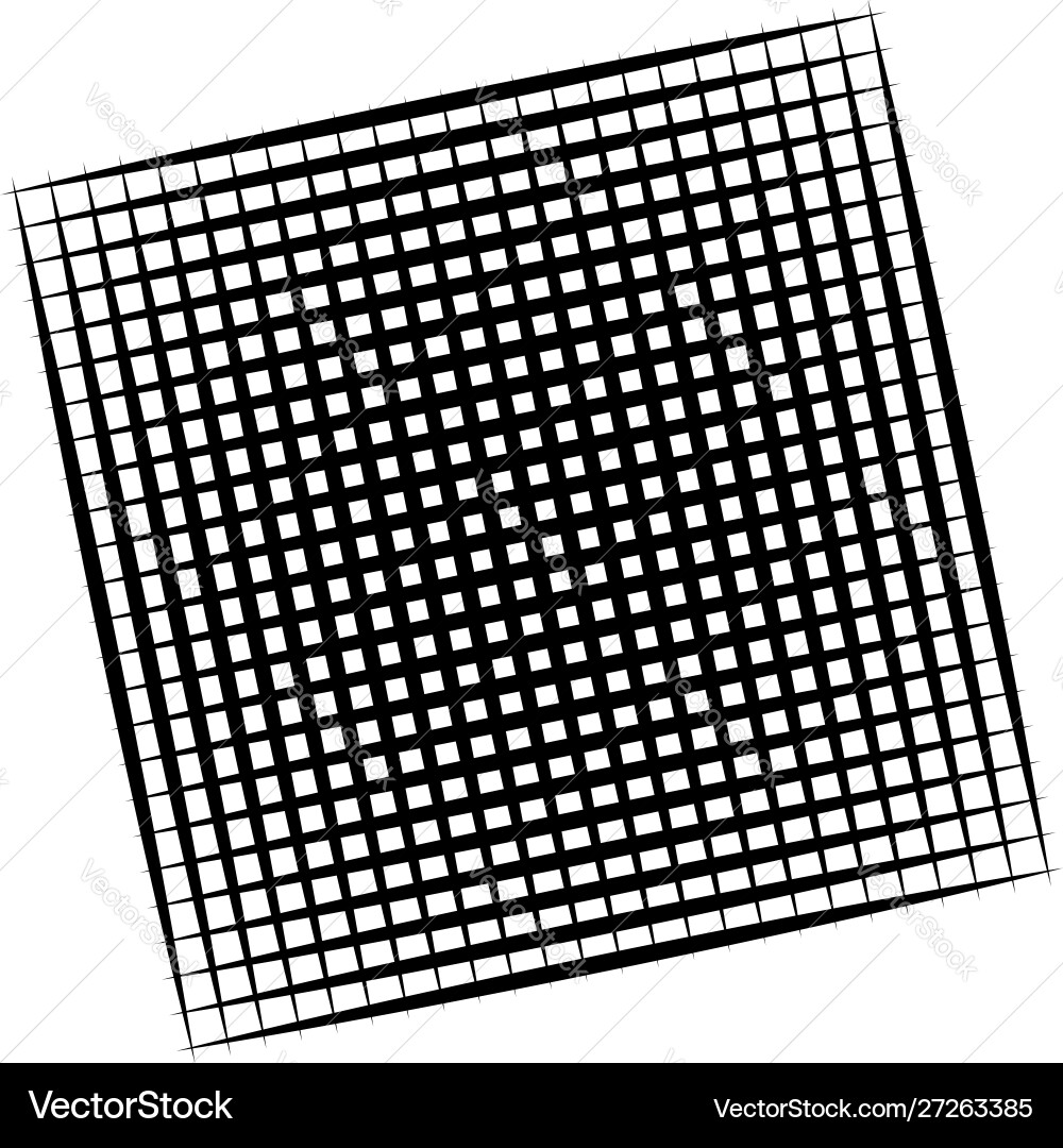Random lines grid mesh dynamic irregular overlap Vector Image