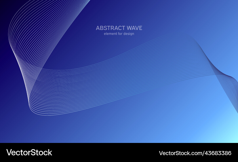 Abstract wave element for design digital Abstract wave element for design digital vector image