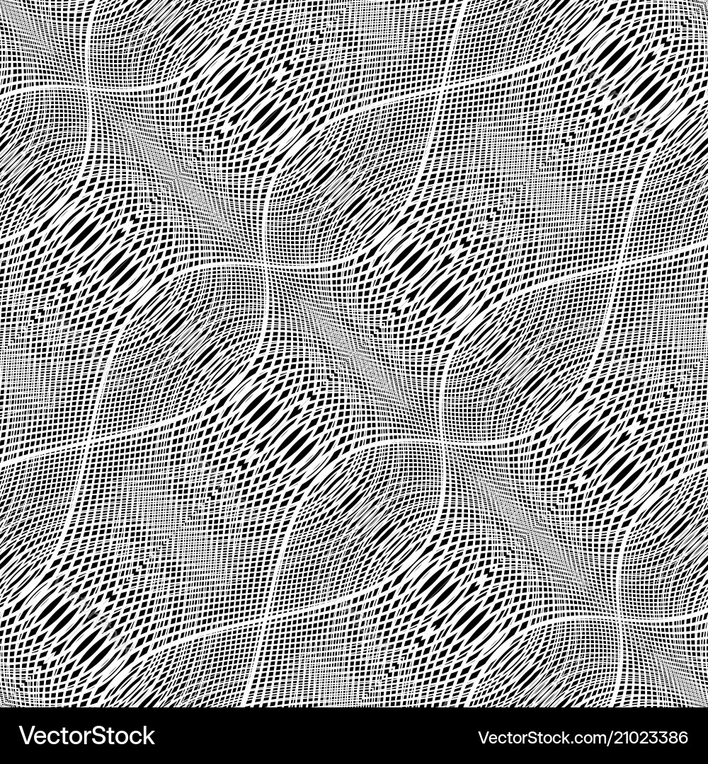 Design seamless monochrome grid pattern Vector Image