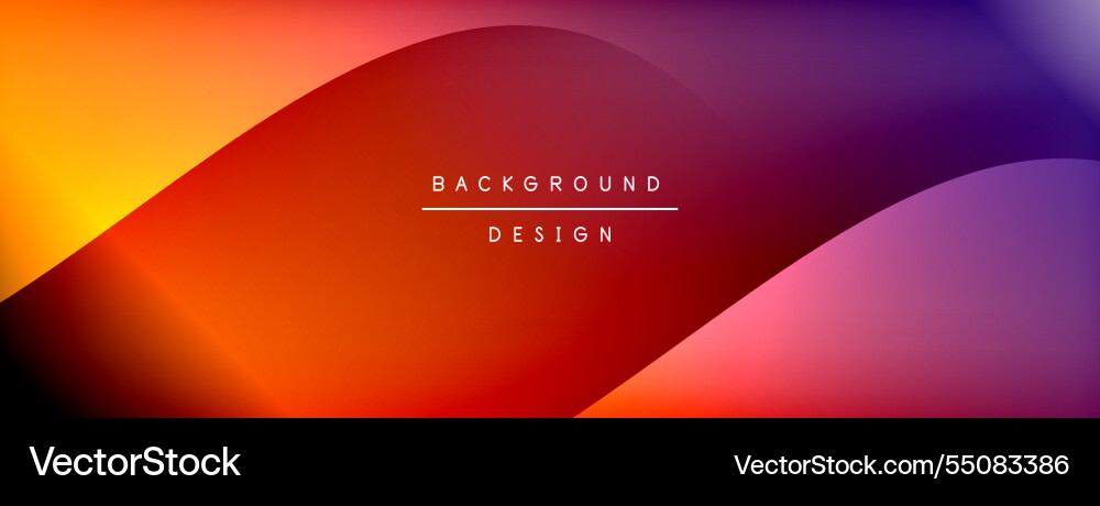 Gradient and shadow wave line geometric background Gradient and shadow wave line geometric background vector image
