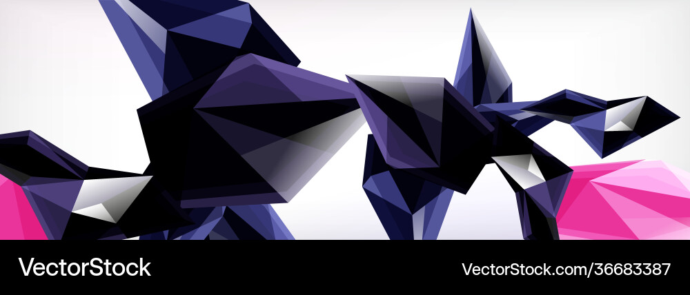 3d triangles and pyramids abstract 3d triangles and pyramids abstract Vector Image