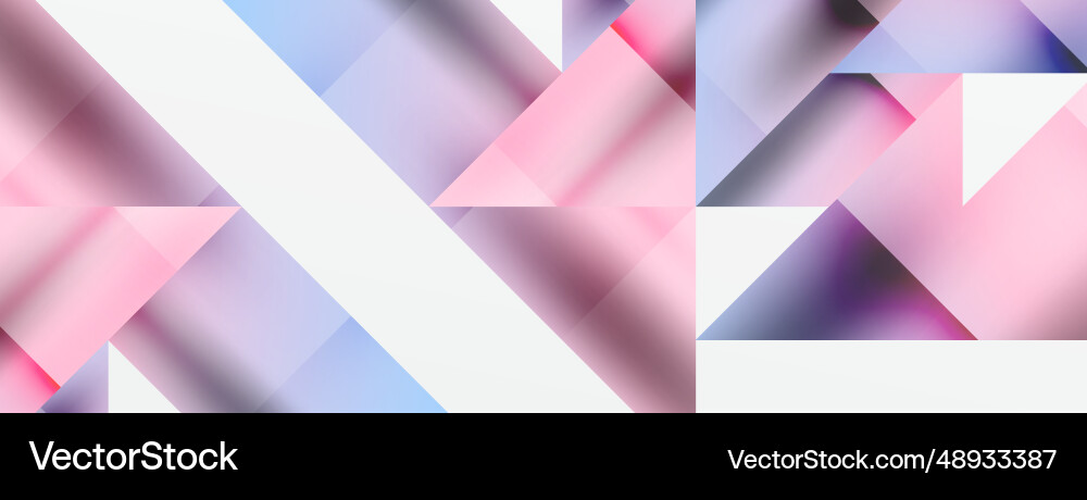 Captivating abstraction triangles Vector Image