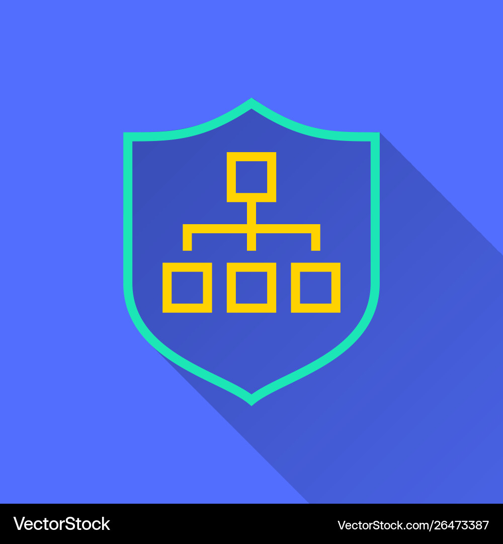 Data security - icon for graphic and web vector image