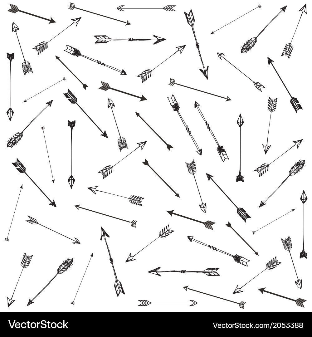 Arrow Pattern vector image