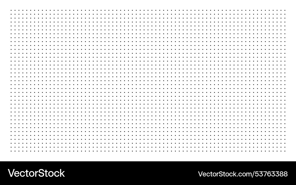 Dotted grid paper notebook background Royalty Free Vector