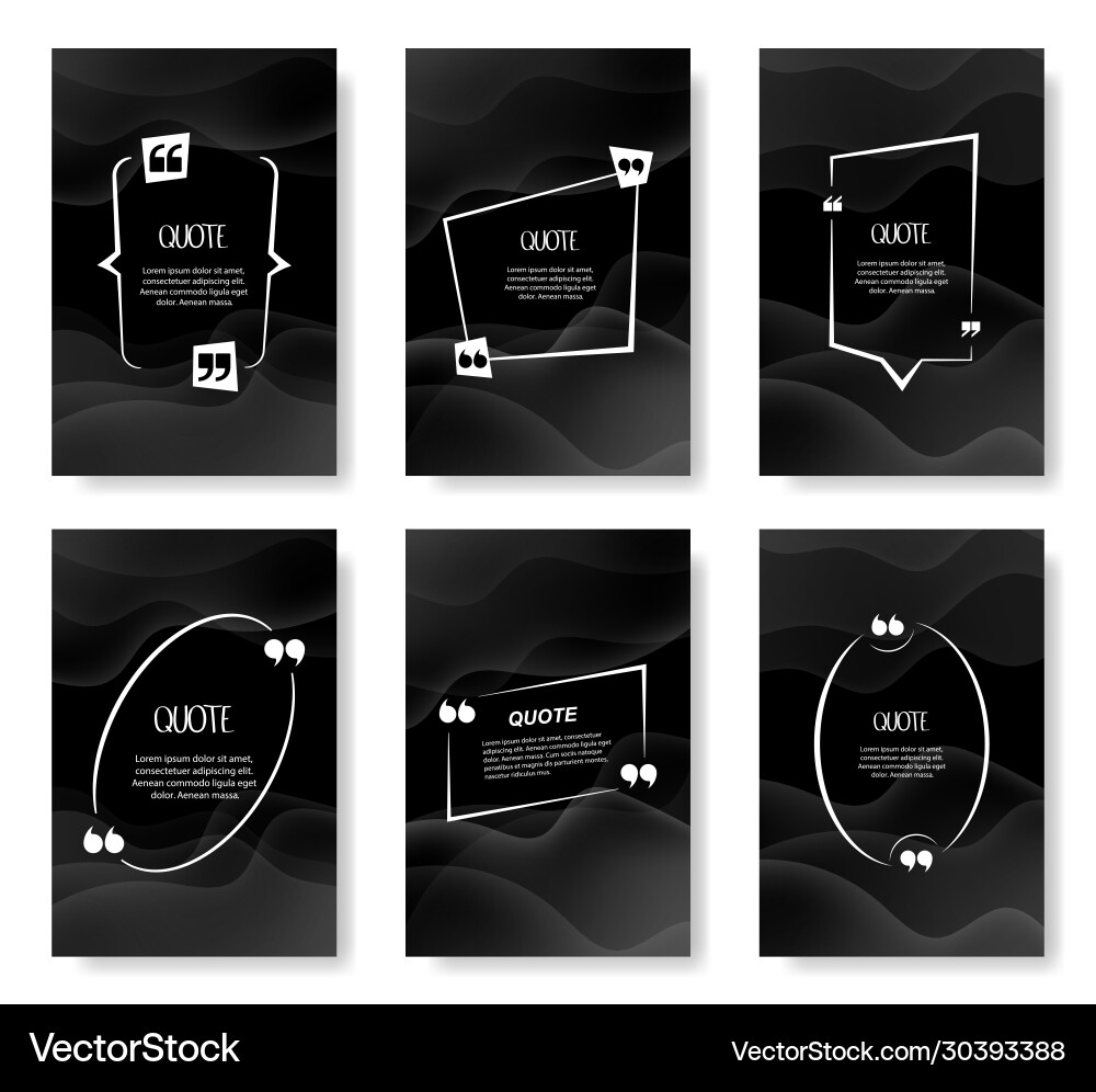 Quote text bubble commas note message and comment Quote text bubble commas note message and comment Vector Image