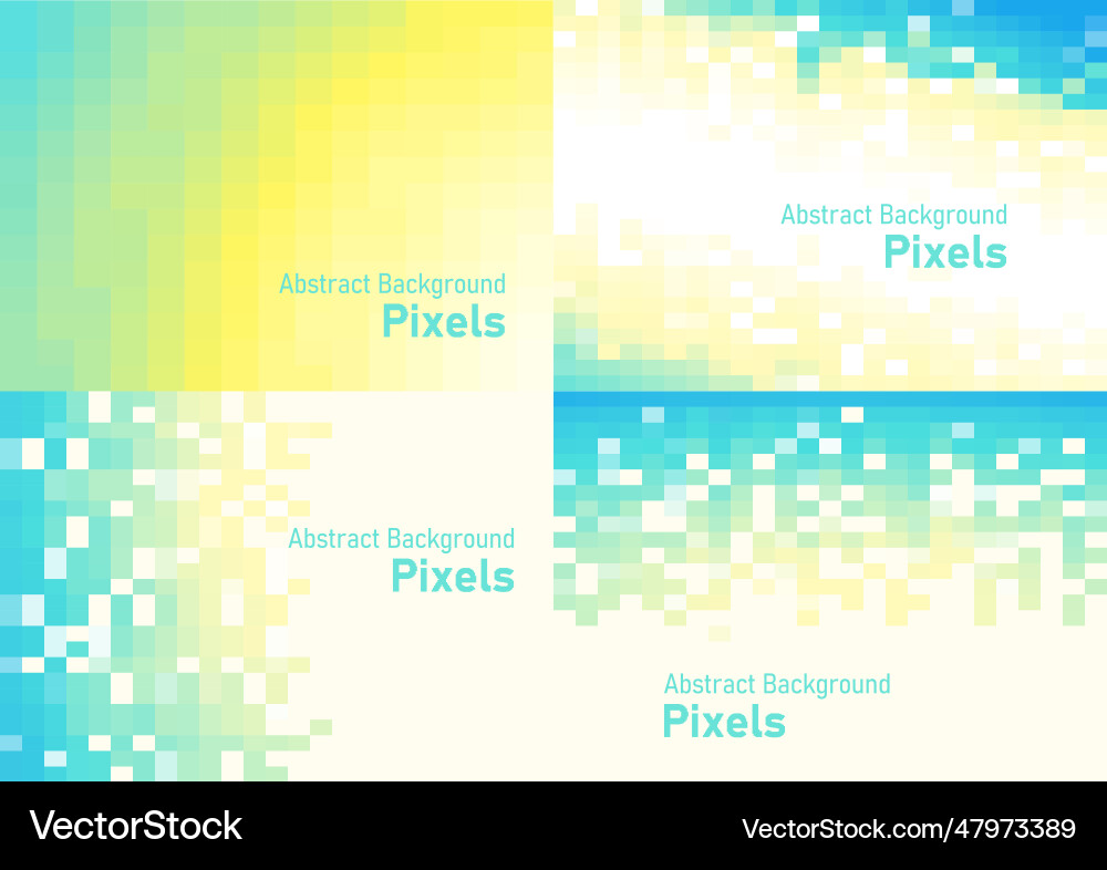 Abstract pixels disintegrate pattern geometric Abstract pixels disintegrate pattern geometric vector image