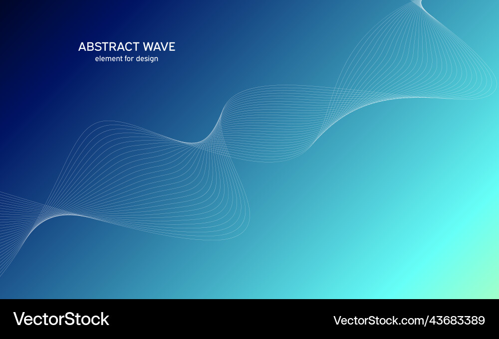 Abstract wave element for design digital Abstract wave element for design digital vector image