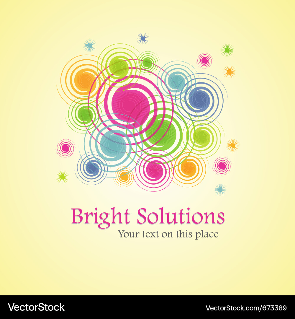 Colorful Spiral Background Royalty Free Vector Image
