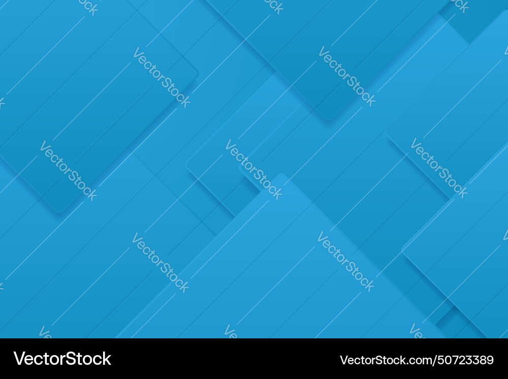 Paper style square shape background Vector Image