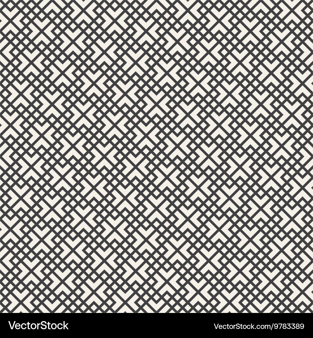 Seamless geometric pattern repeating background vector image