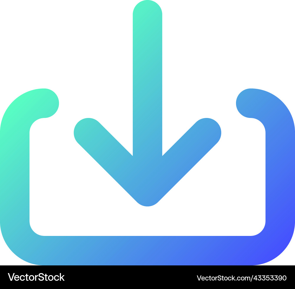 Download file pixel perfect gradient linear ui Vector Image