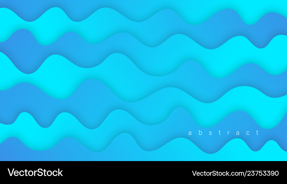 Fluid Abstract Gradient Shapes vector image