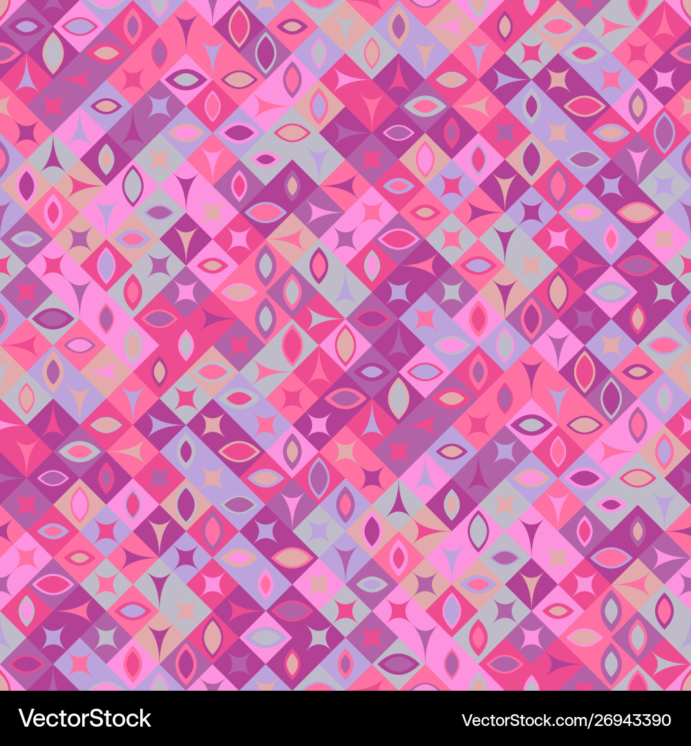 Geometrical mosaic pattern background - abstract vector image