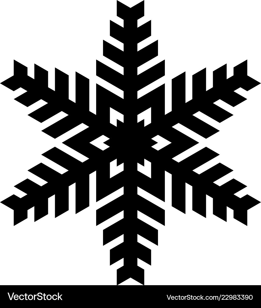 Schneeflocke Ikone Weihnachten und Winter Thema einfach Schneeflocke Ikone Weihnachten und Winter Thema einfach vektorbild