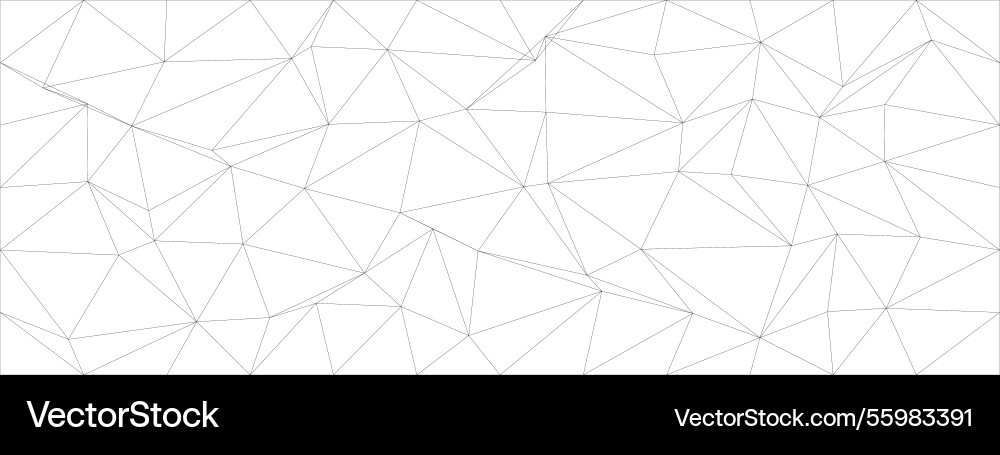 Abstract geometric pattern with triangular shapes Vector Image