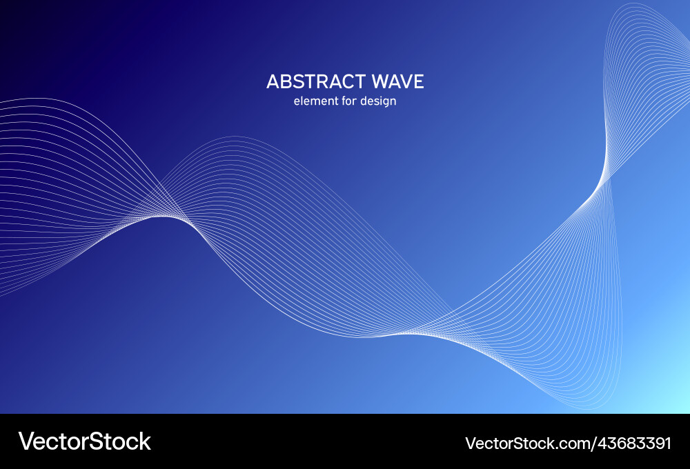 Abstract wave element for design digital Abstract wave element for design digital vector image
